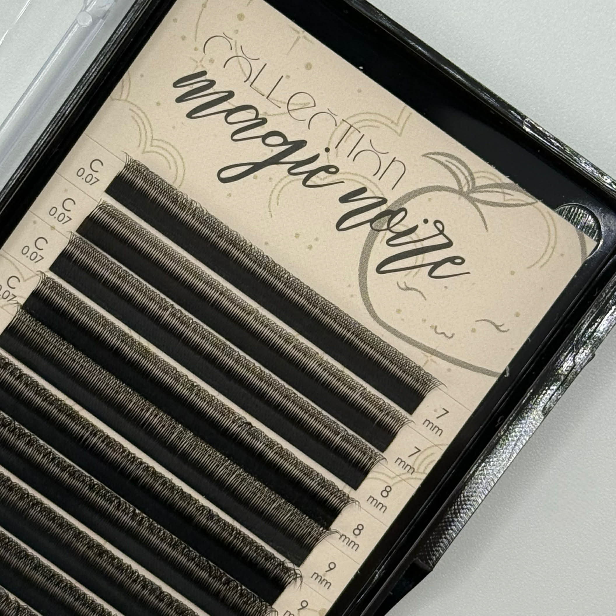 3W SIMPLE NARROW | Magie Noire | MIXTE | 0.07 | NOIR